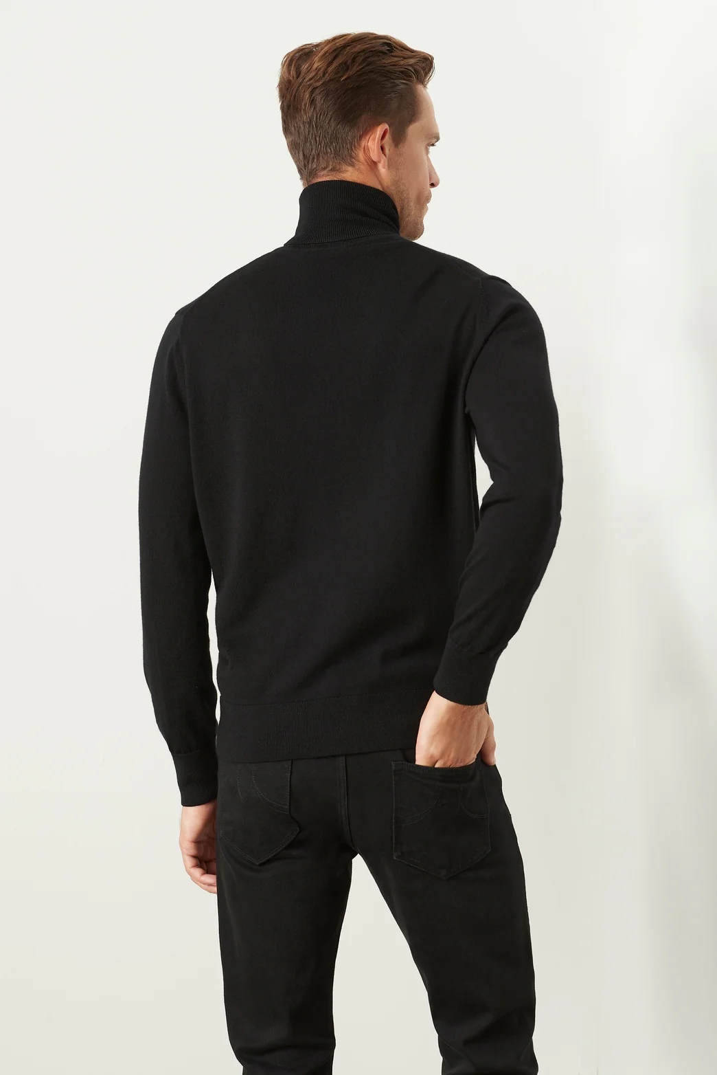 Bakeer Ashby Merino T Neck - Image 4