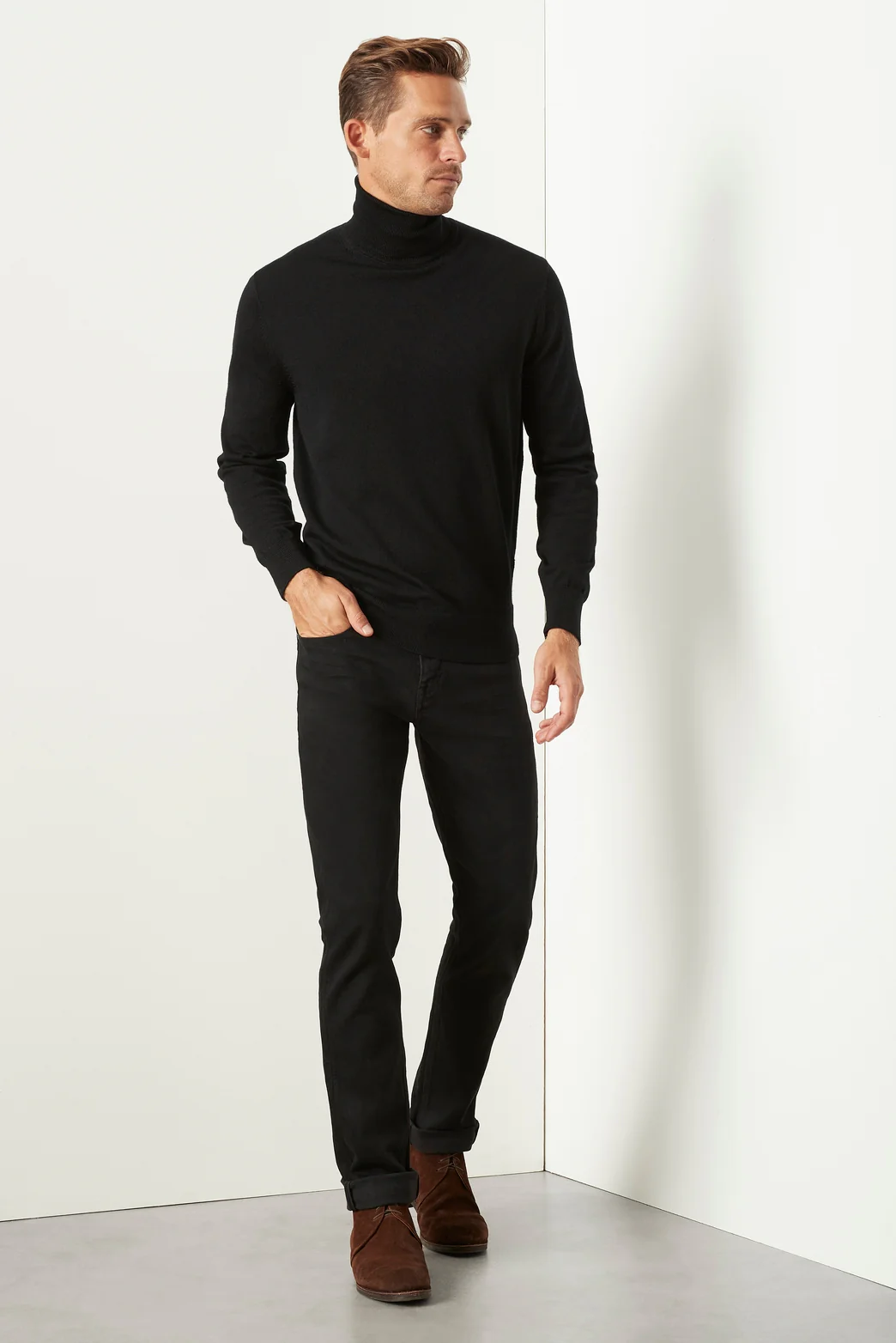 Bakeer Ashby Merino T Neck - Image 6