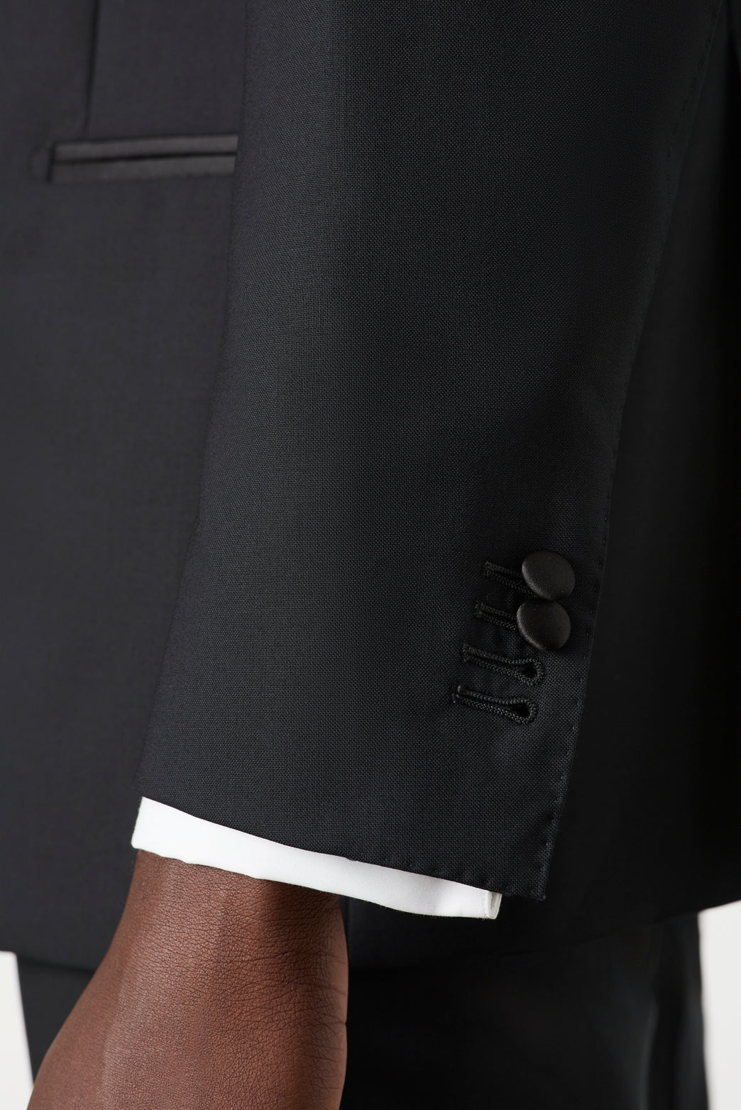 Black Wattle Tuxedo Suit - Image 5