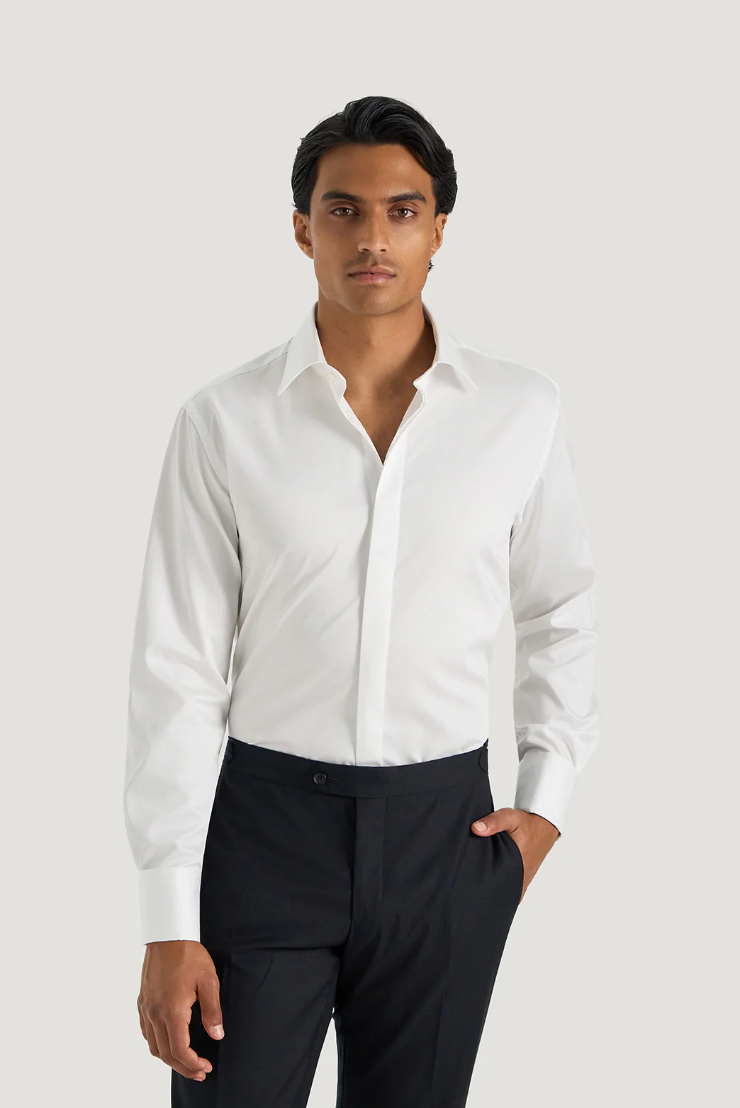 Blackrock White Tux Shirt - Image 3