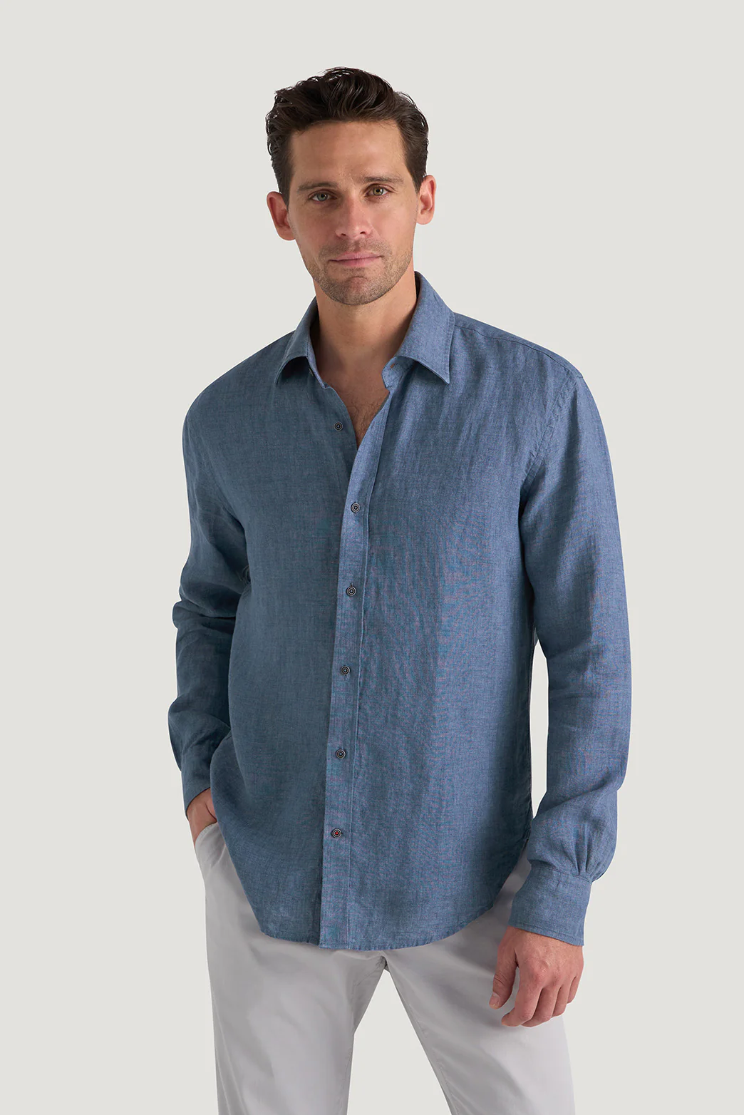 Bradfield Linen Shirt - Image 3