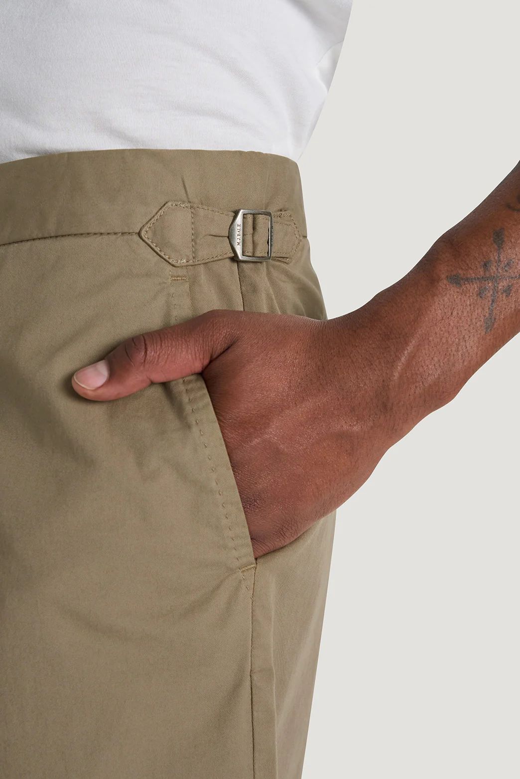 Bradley Twill Side Tab Short - Image 5