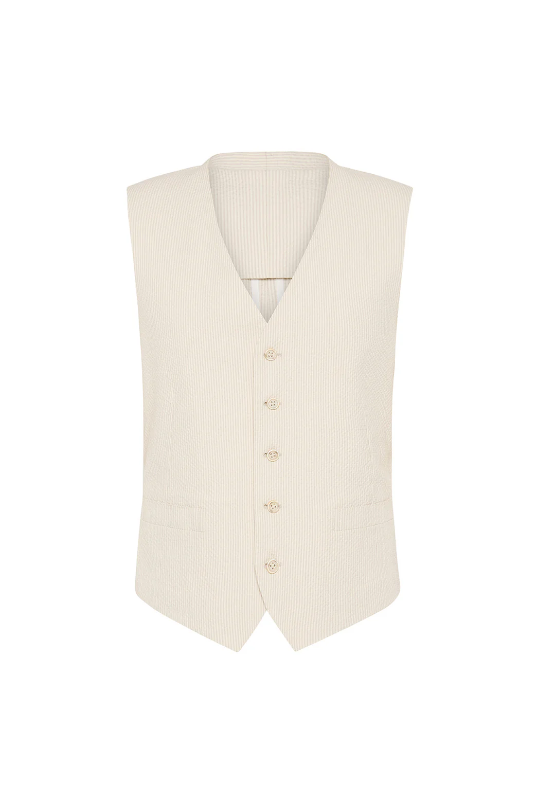 Coltrane Seersucker Waistcoat