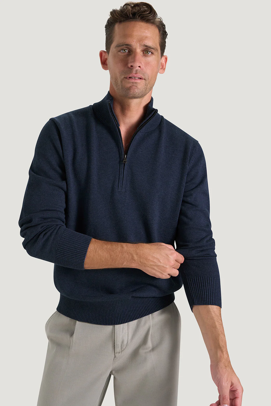 Dunbar Knit Half Zip - Image 2