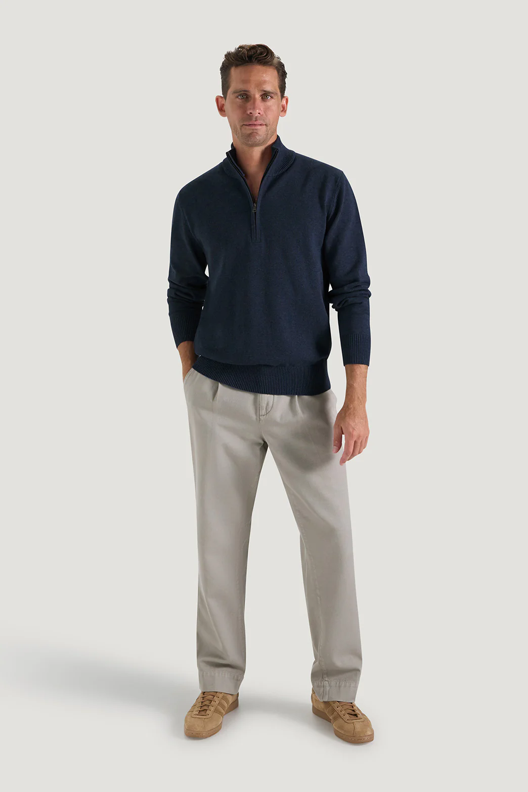 Dunbar Knit Half Zip - Image 6
