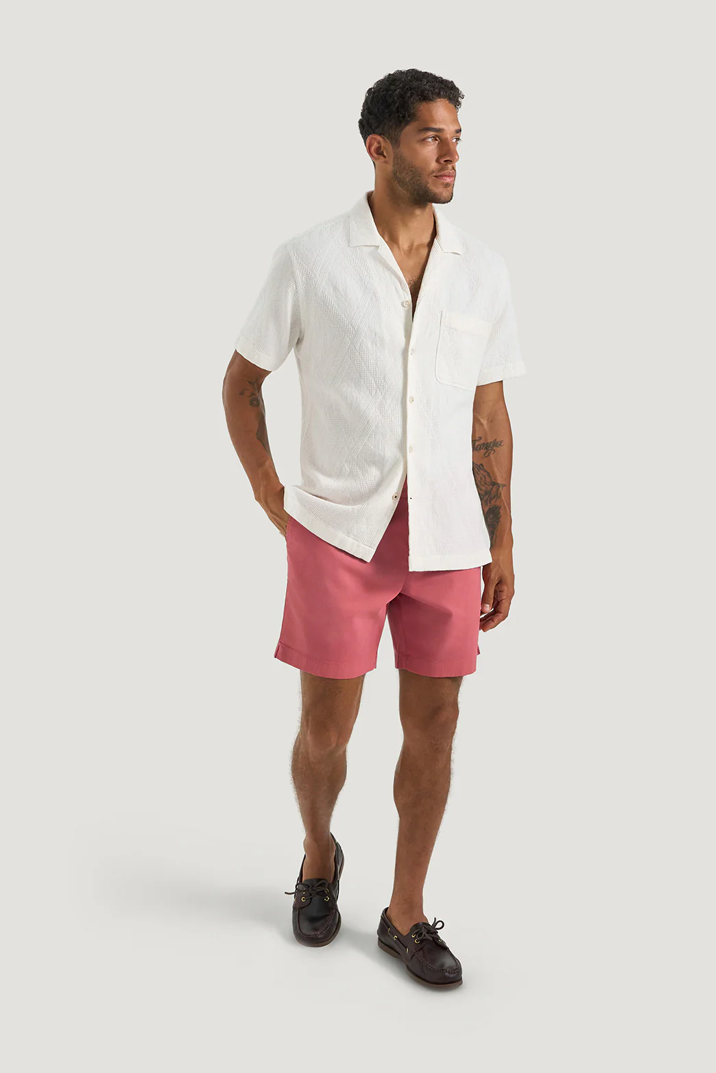 Farrelly Dobby Side Tab Short - Image 2