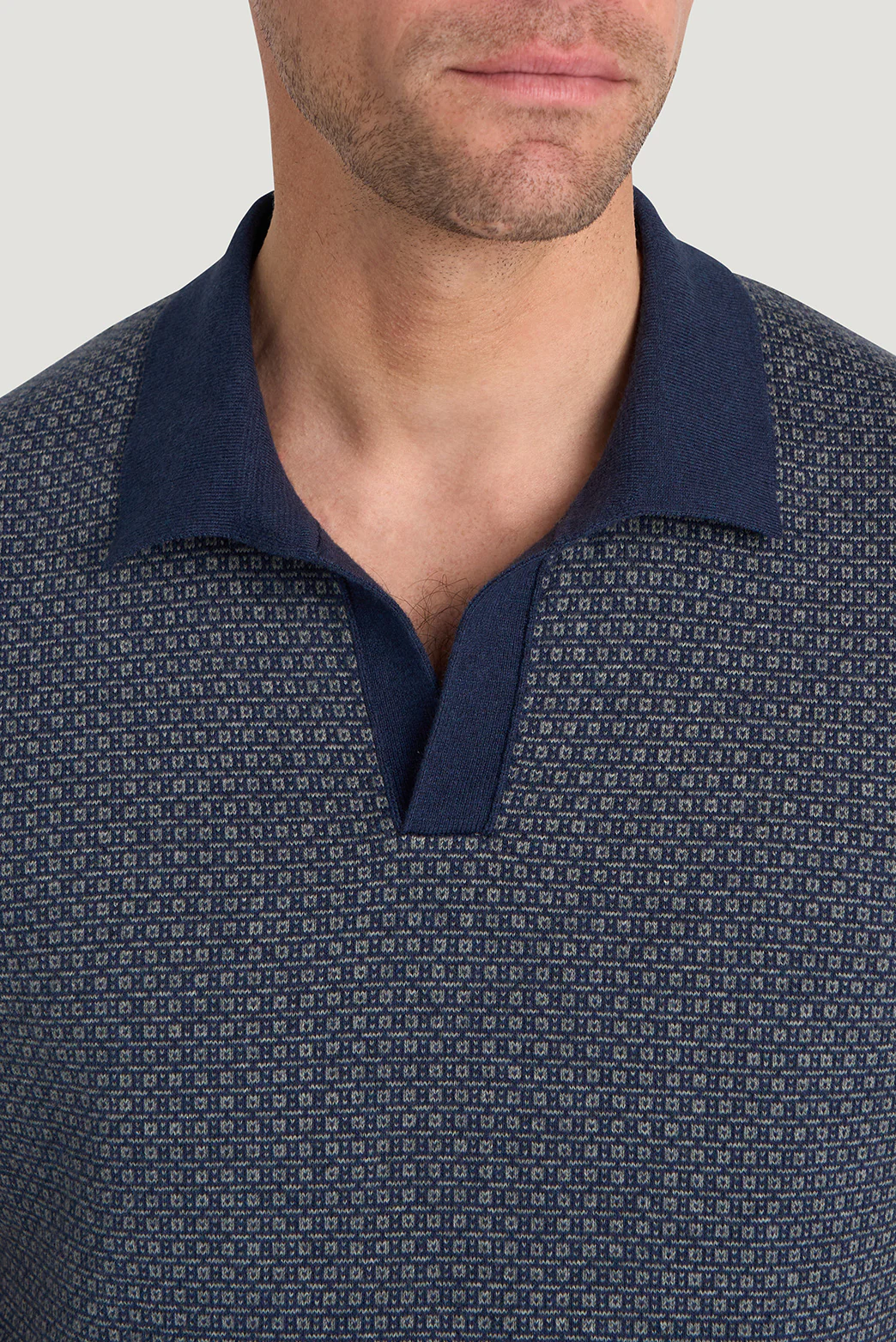 Huxley Jacquard Polo - Image 4