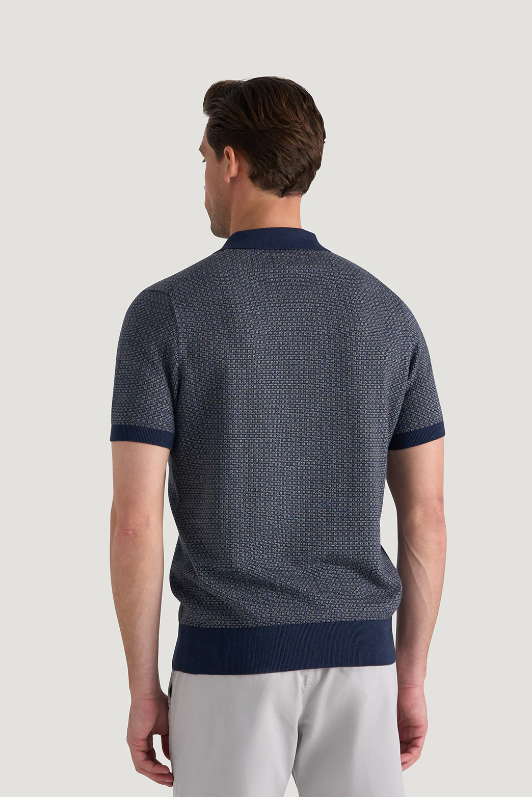Huxley Jacquard Polo - Image 5