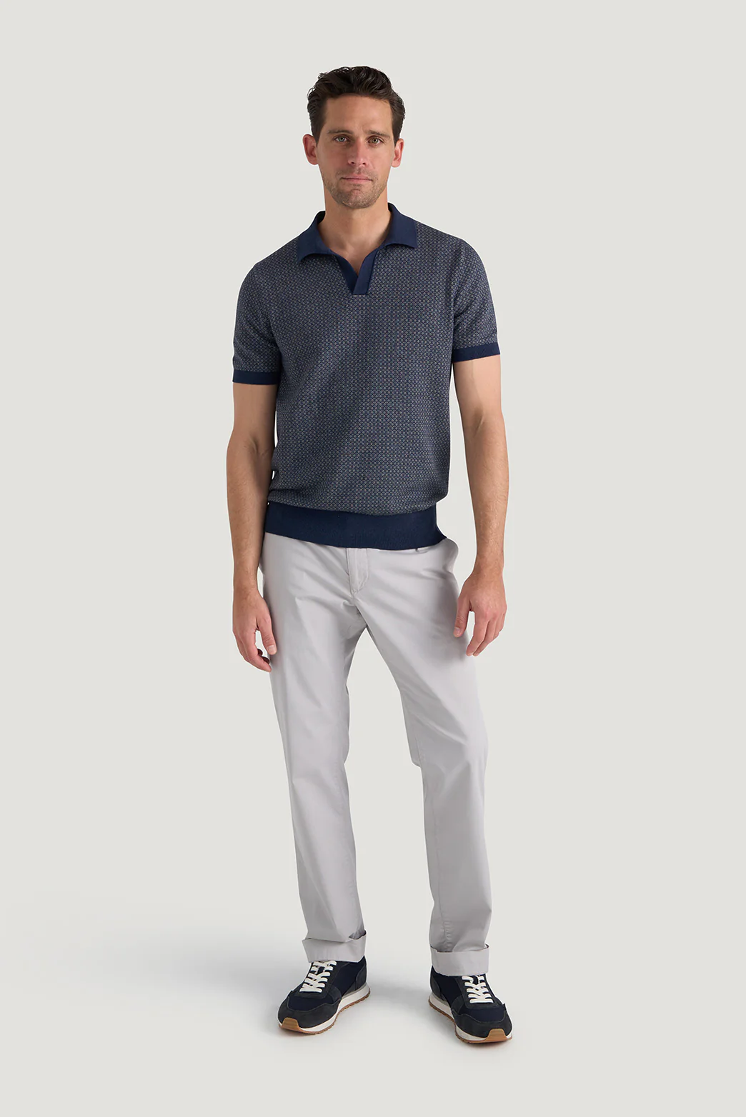 Huxley Jacquard Polo - Image 6