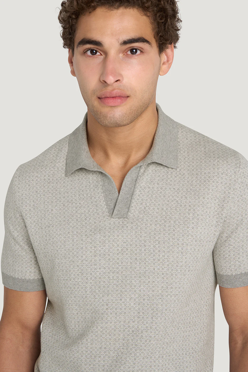 Huxley Jacquard Polo - Image 4