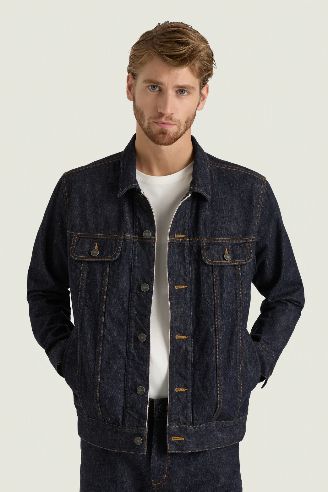 Kamakiri Selvedge Denim Jacket - Image 2
