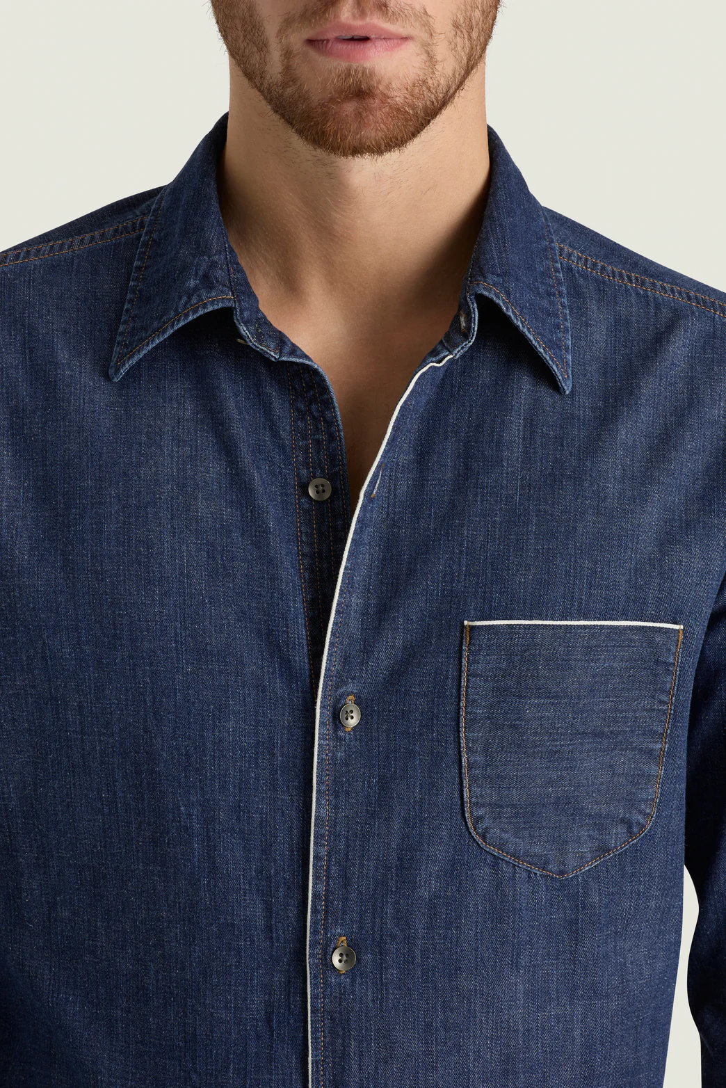 Kuwagata Selvedge Denim Shirt - Image 4