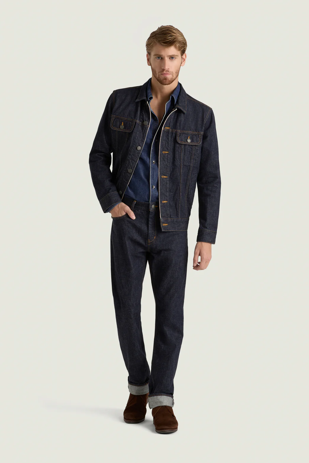 Kuwagata Selvedge Denim Shirt - Image 8