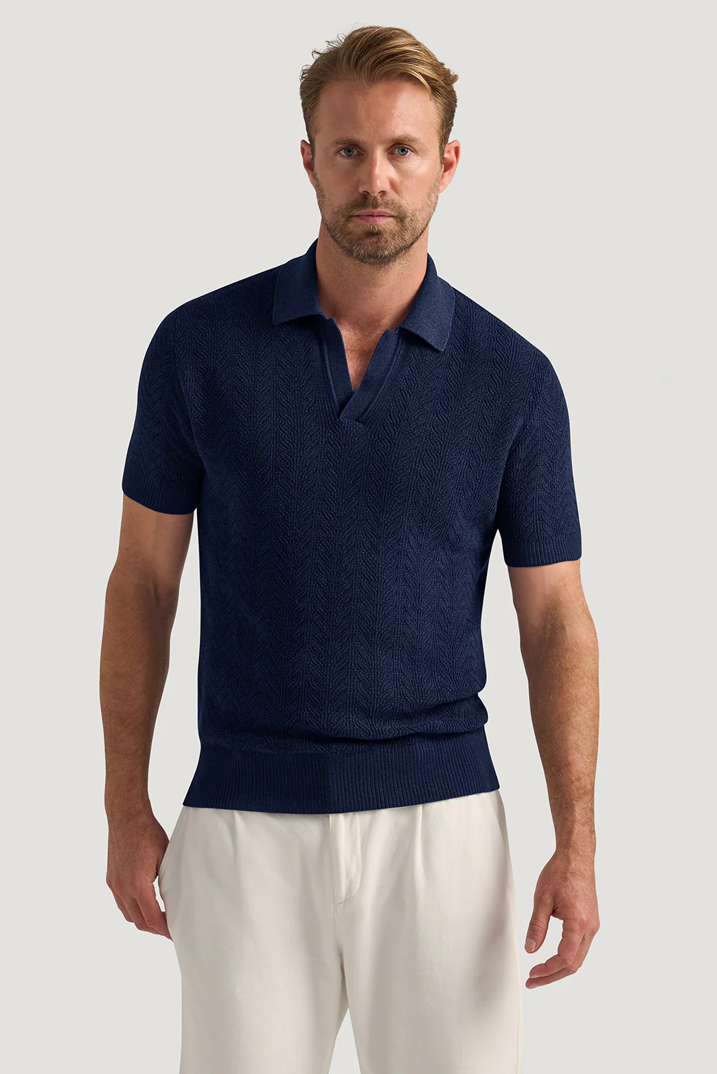 Lucas Knit Polo - Image 3