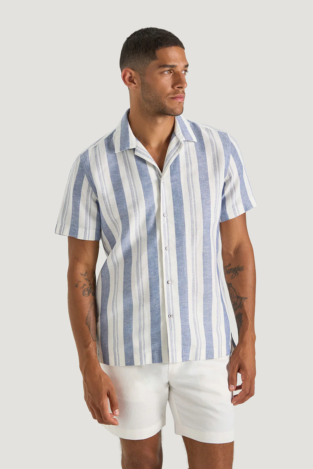 Maecello Camp Collar Shirt - Image 3