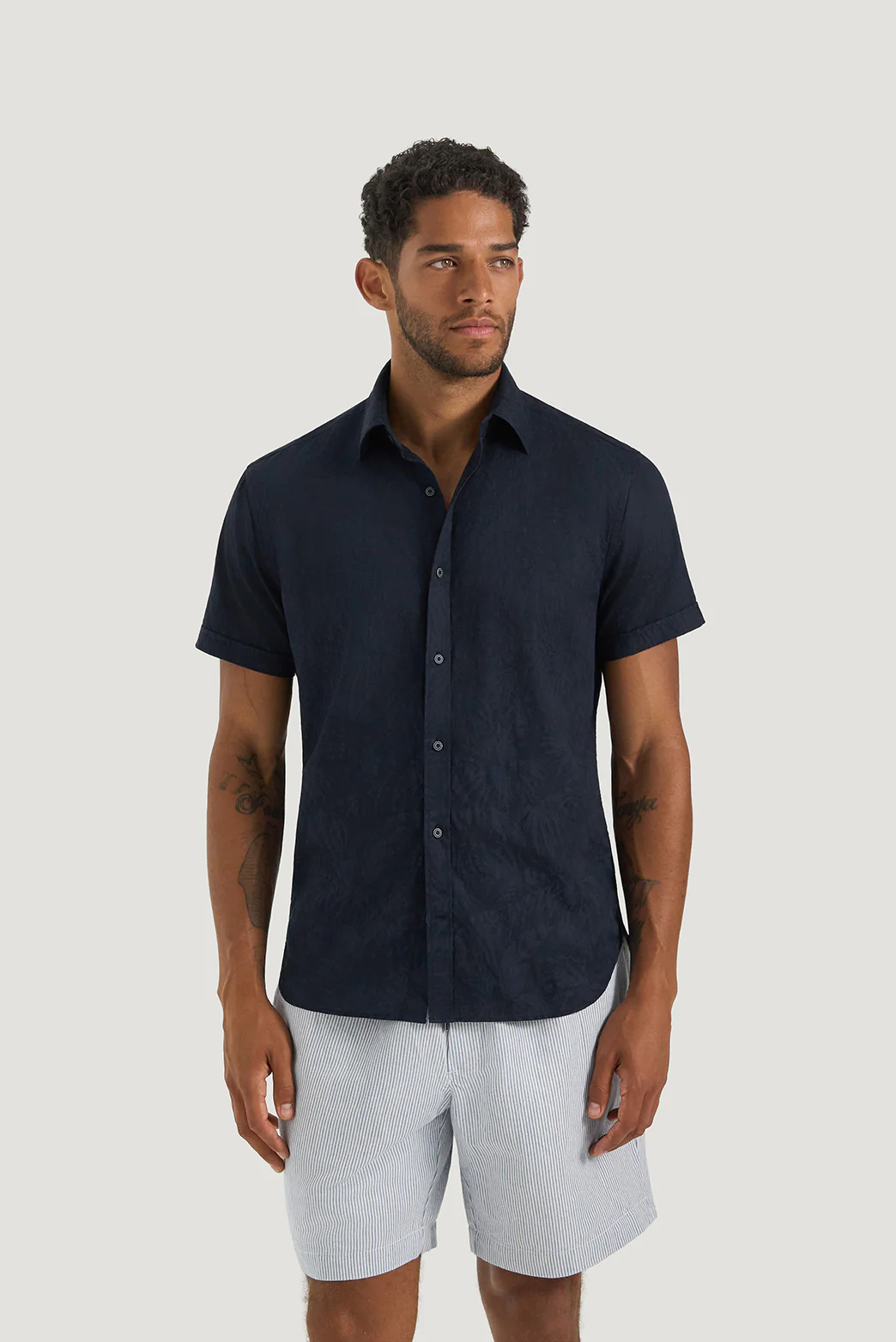 Maggiore Jacquard SS Shirt - Image 3