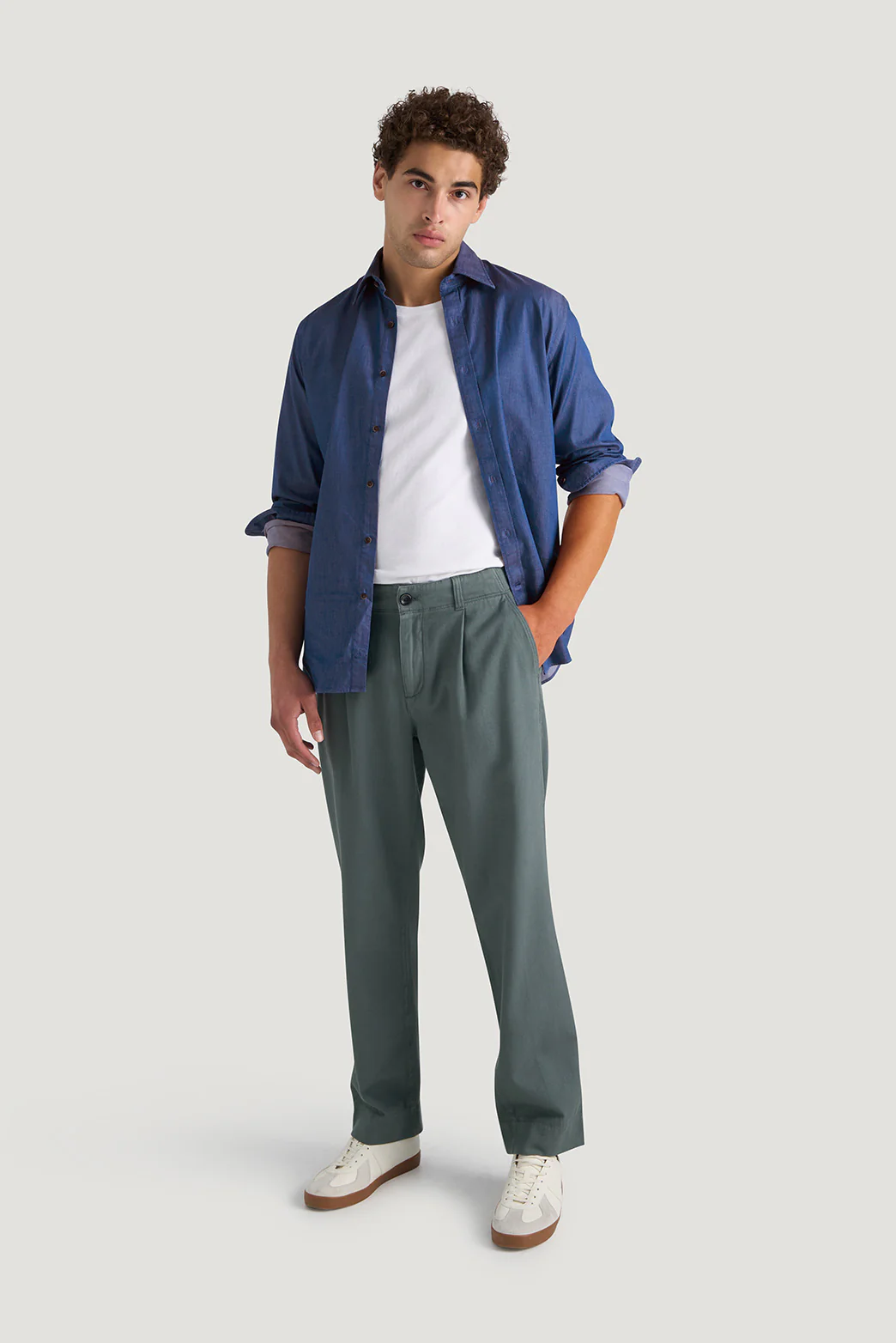 Marlon Side Tab Chino - Image 2