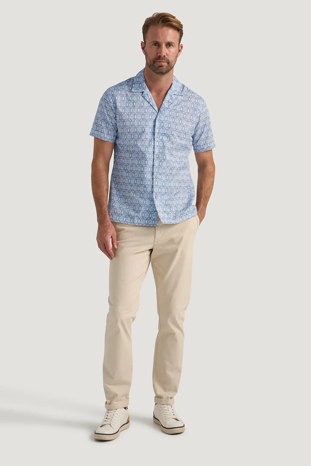 Oriyama Camp Collar Shirt - Image 6