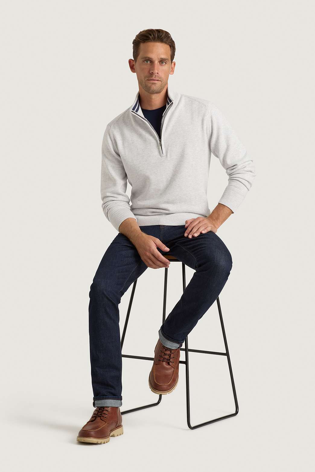 Perry Knit Half-Zip - Image 6