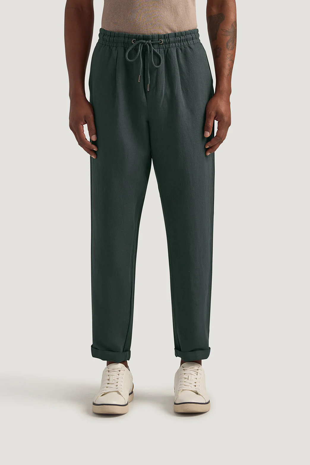 Portsea Cotton Linen Pant - Image 3