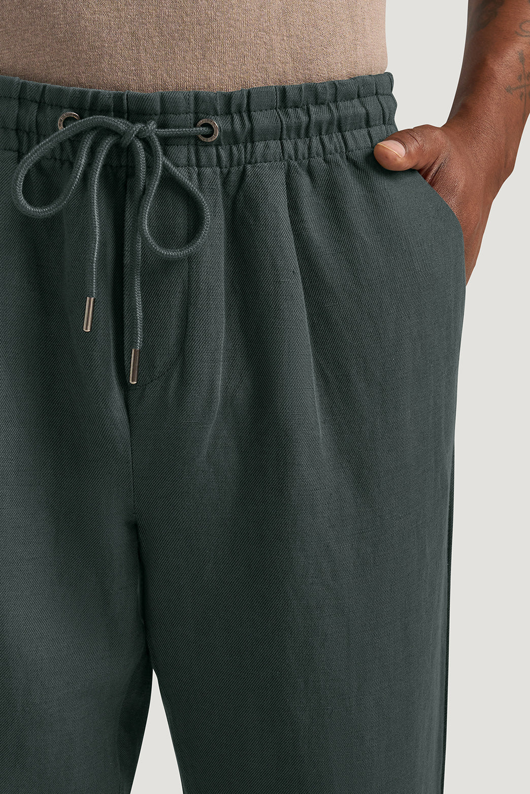 Portsea Cotton Linen Pant - Image 5