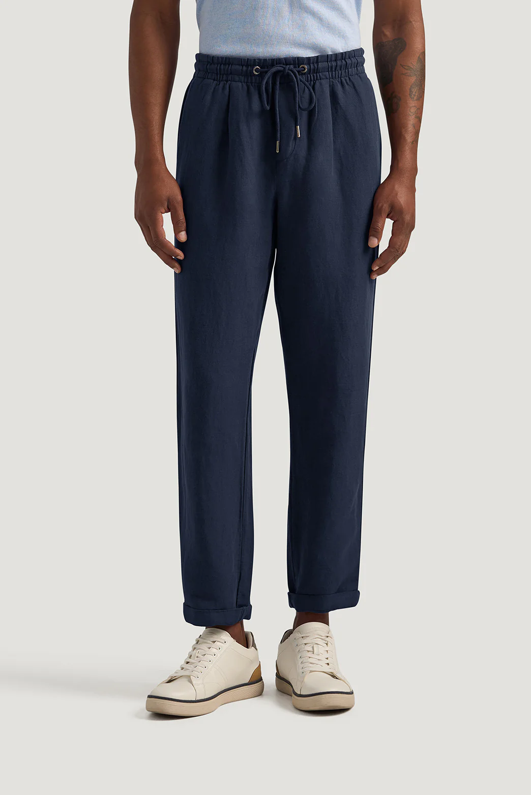 Portsea Cotton Linen Pant - Image 3