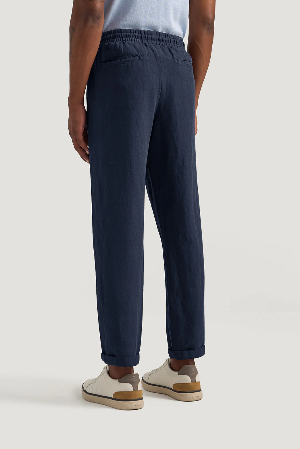 Portsea Cotton Linen Pant - Image 4