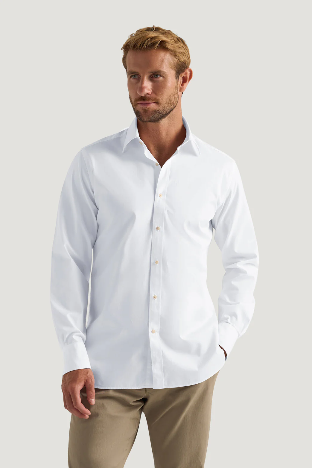 Quattro Herringbone Shirt - Image 3