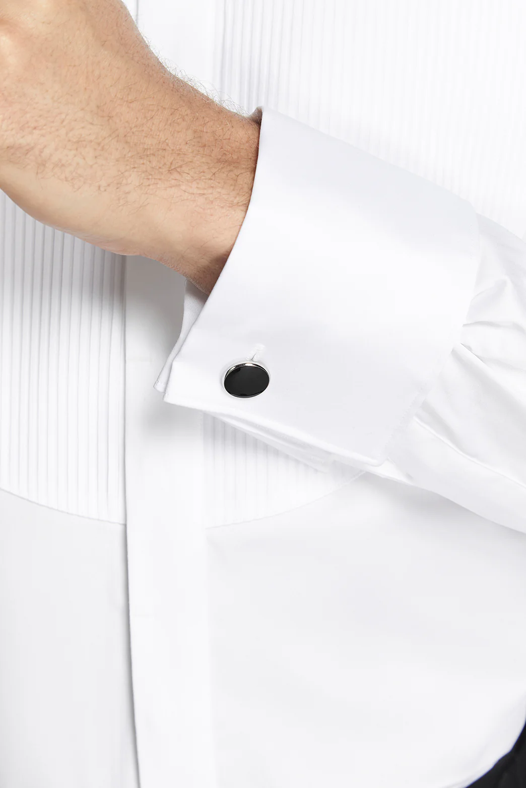 Ramini White Tuxedo Shirt - Image 3