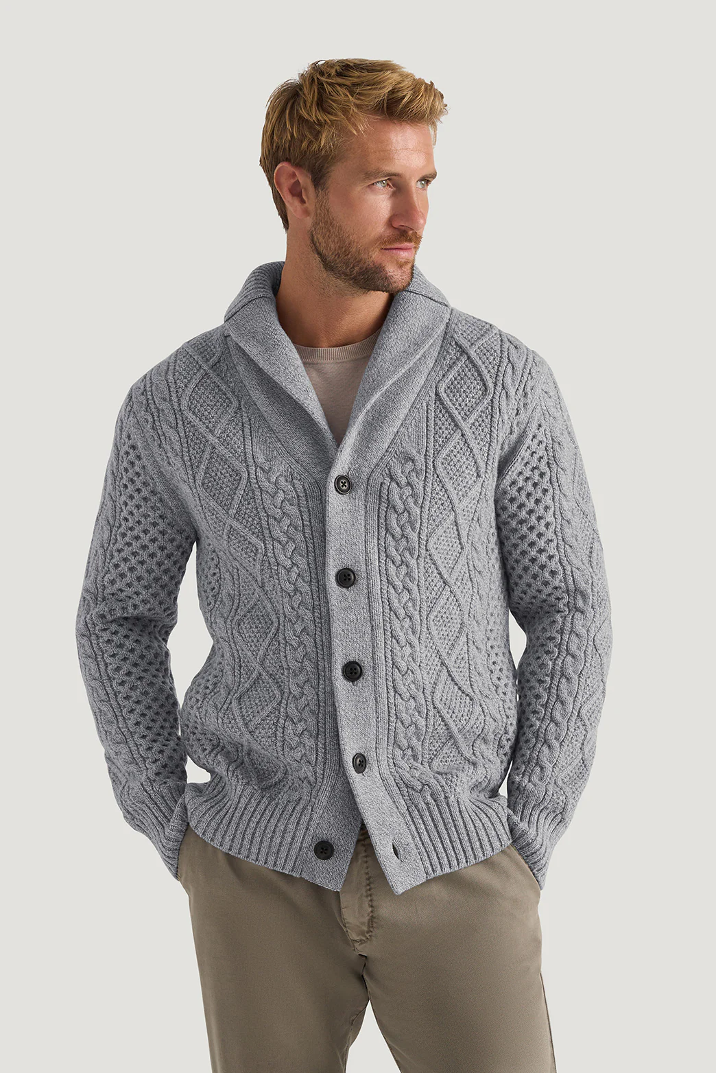 Rannoch Shawl Cardigan - Image 3