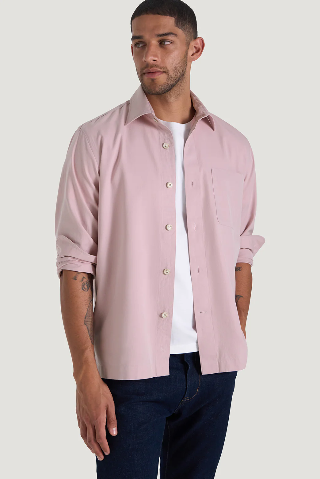 Ridgeway Sea Cotton Shirt - Image 2