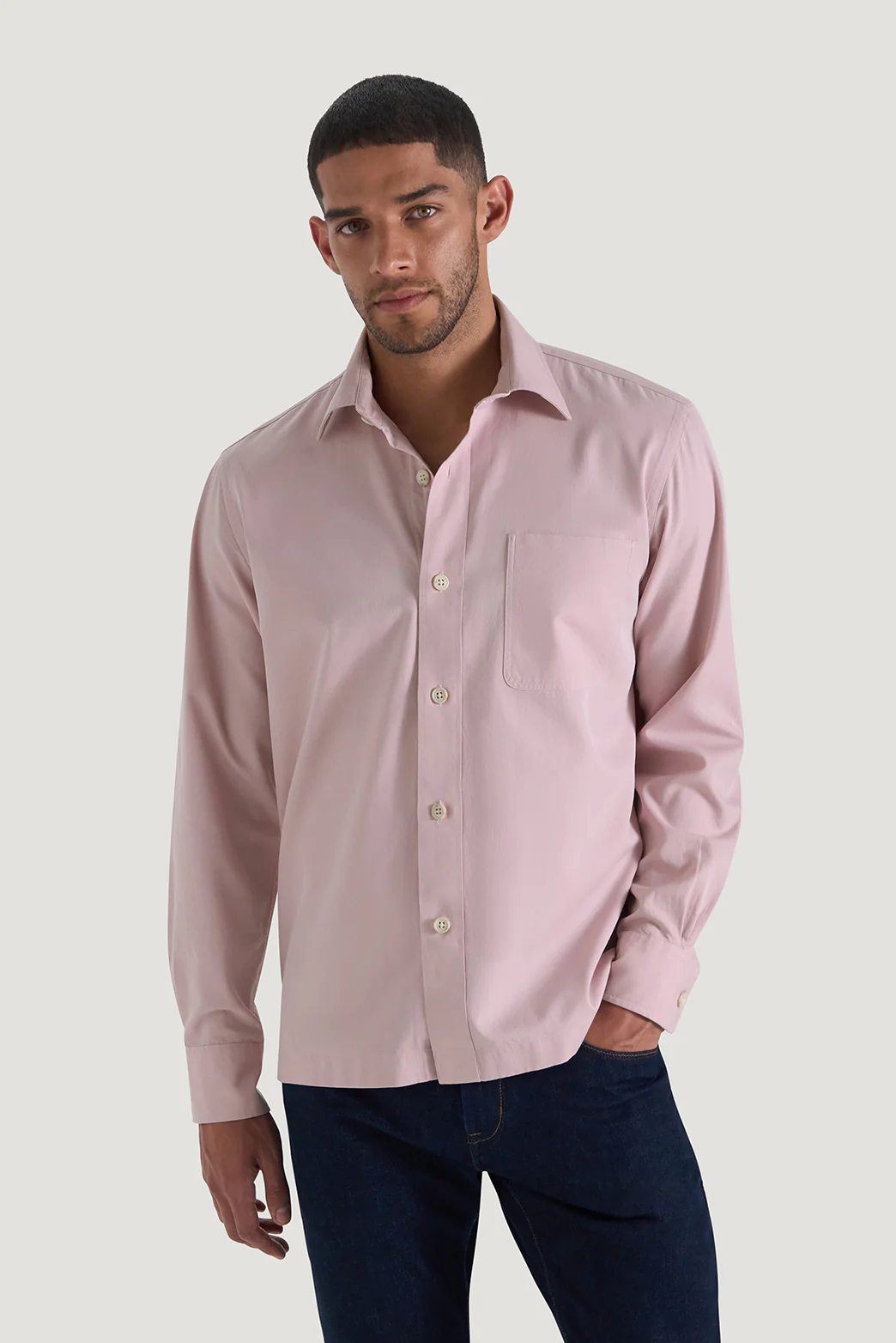 Ridgeway Sea Cotton Shirt - Image 3