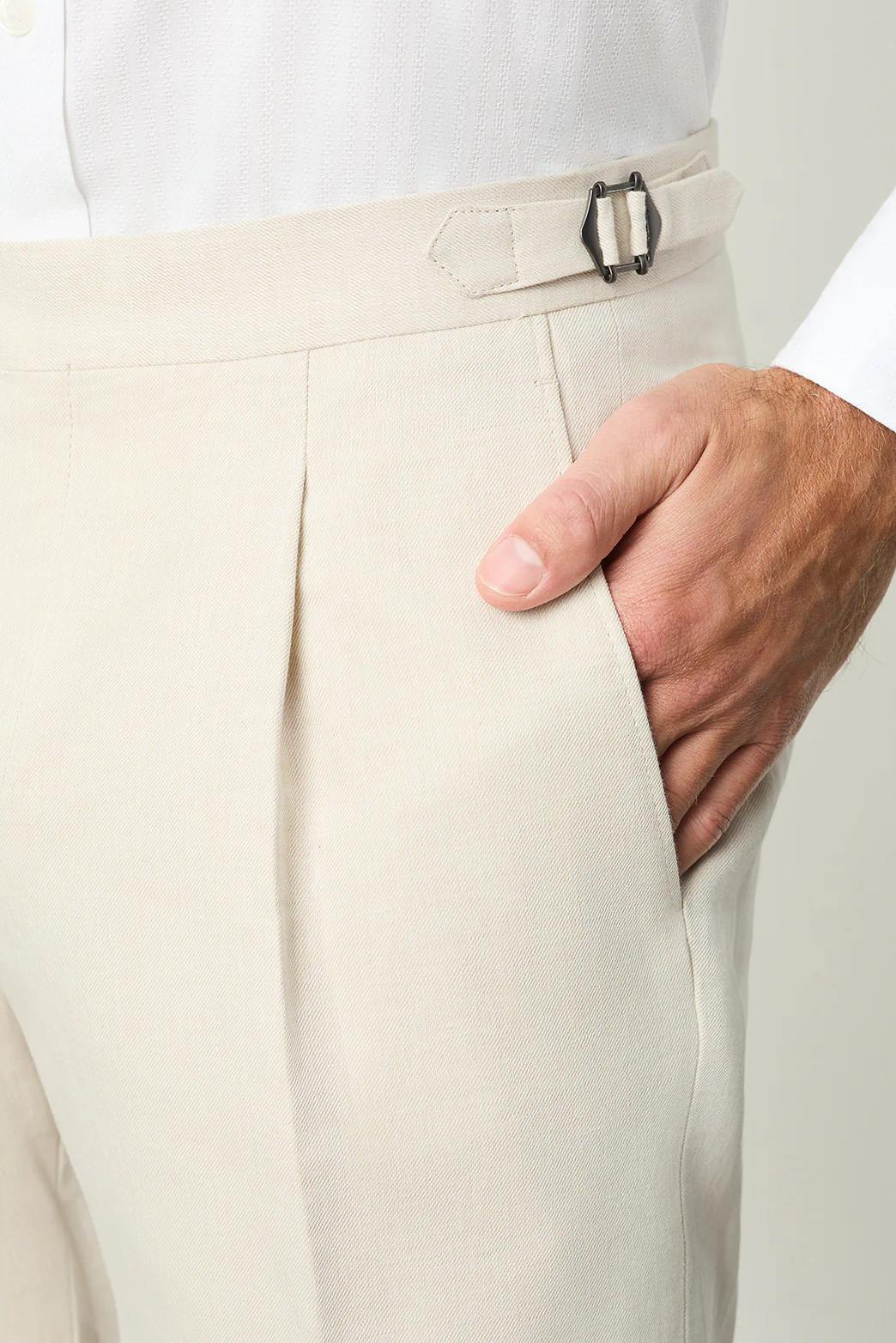 Robertson Pleated Trouser - Image 5