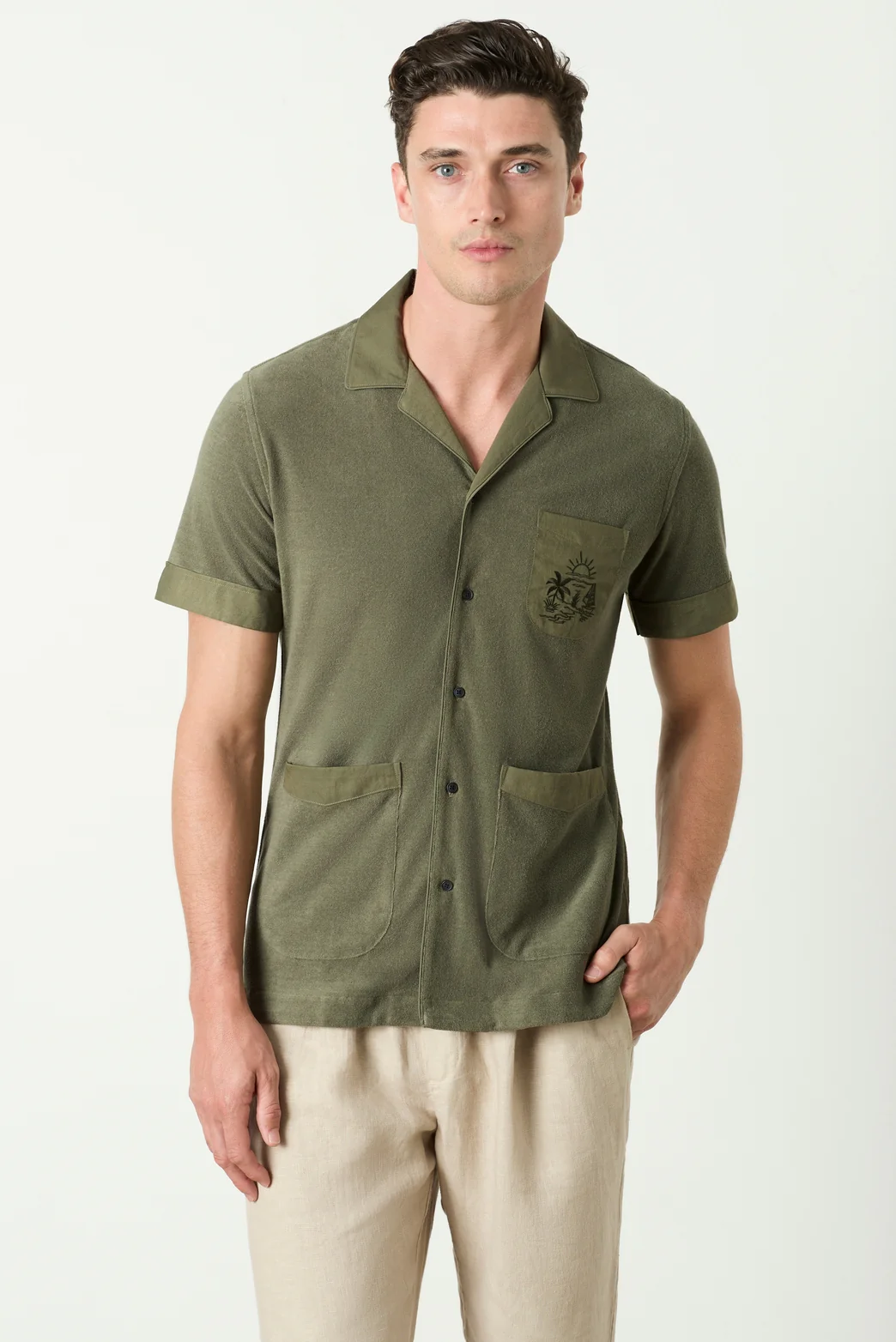 Rothstein Camp Collar SS Shirt - Image 3