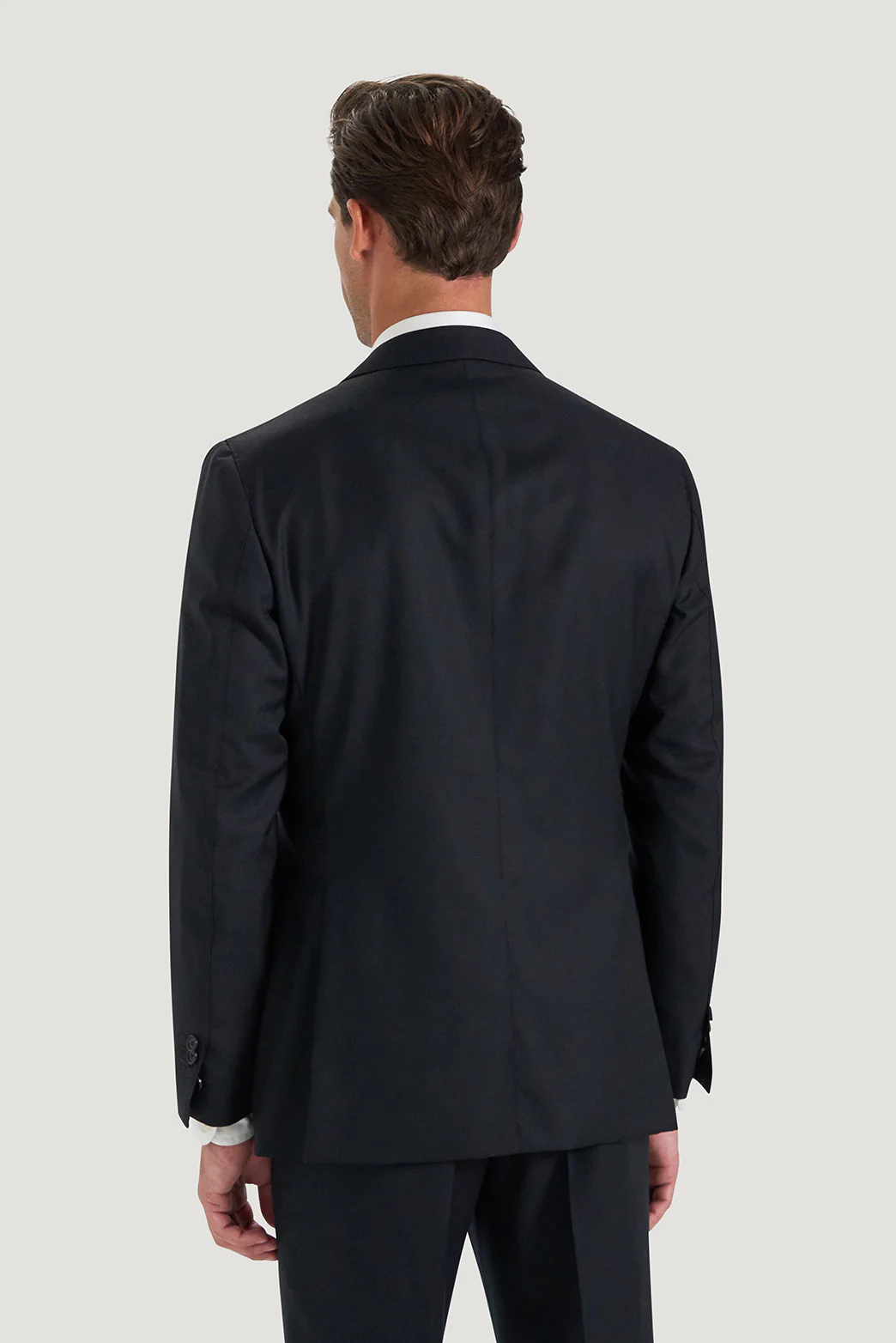 Saunders Black Slim Jacket - Image 6