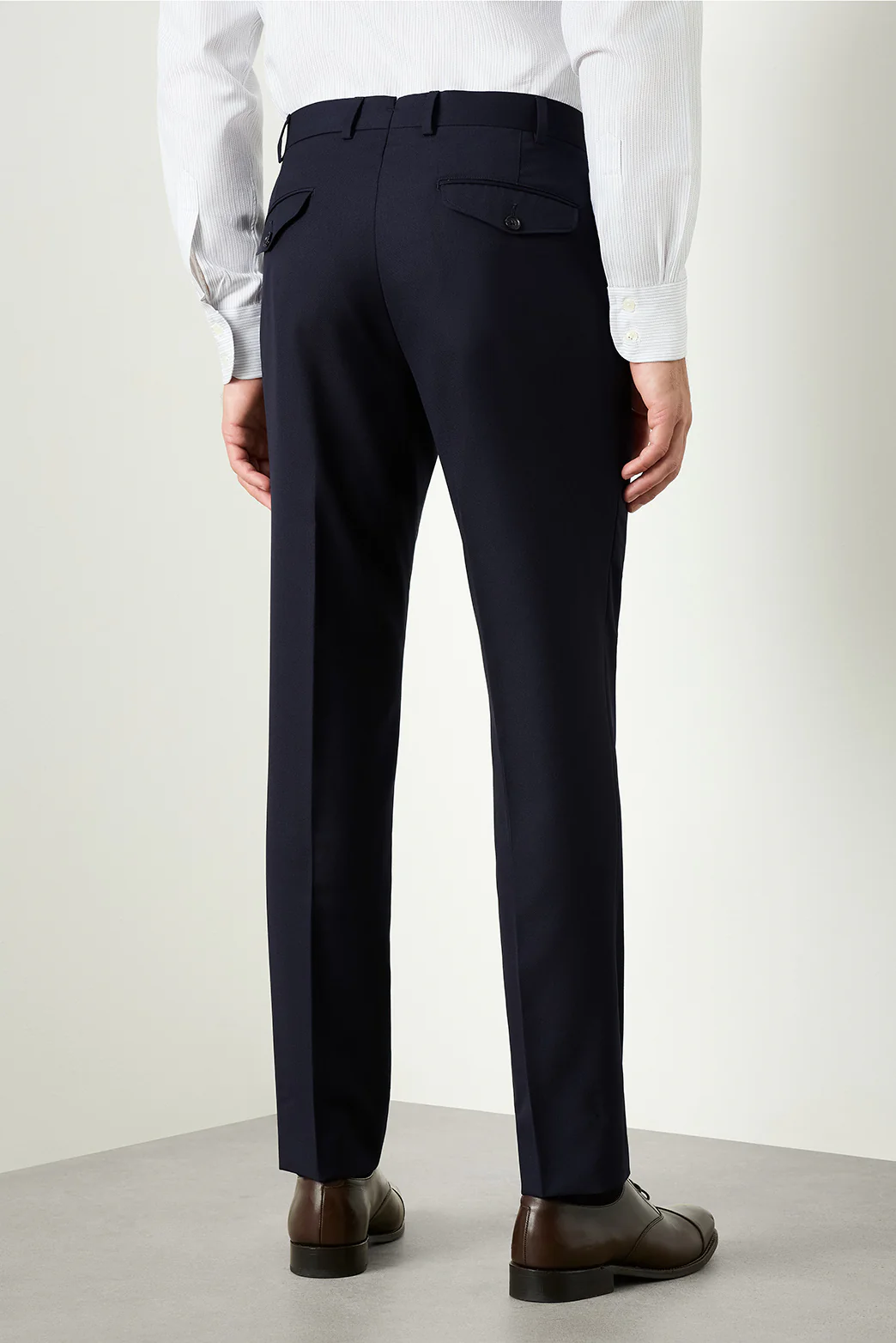 Saunders Navy Trouser - Image 4