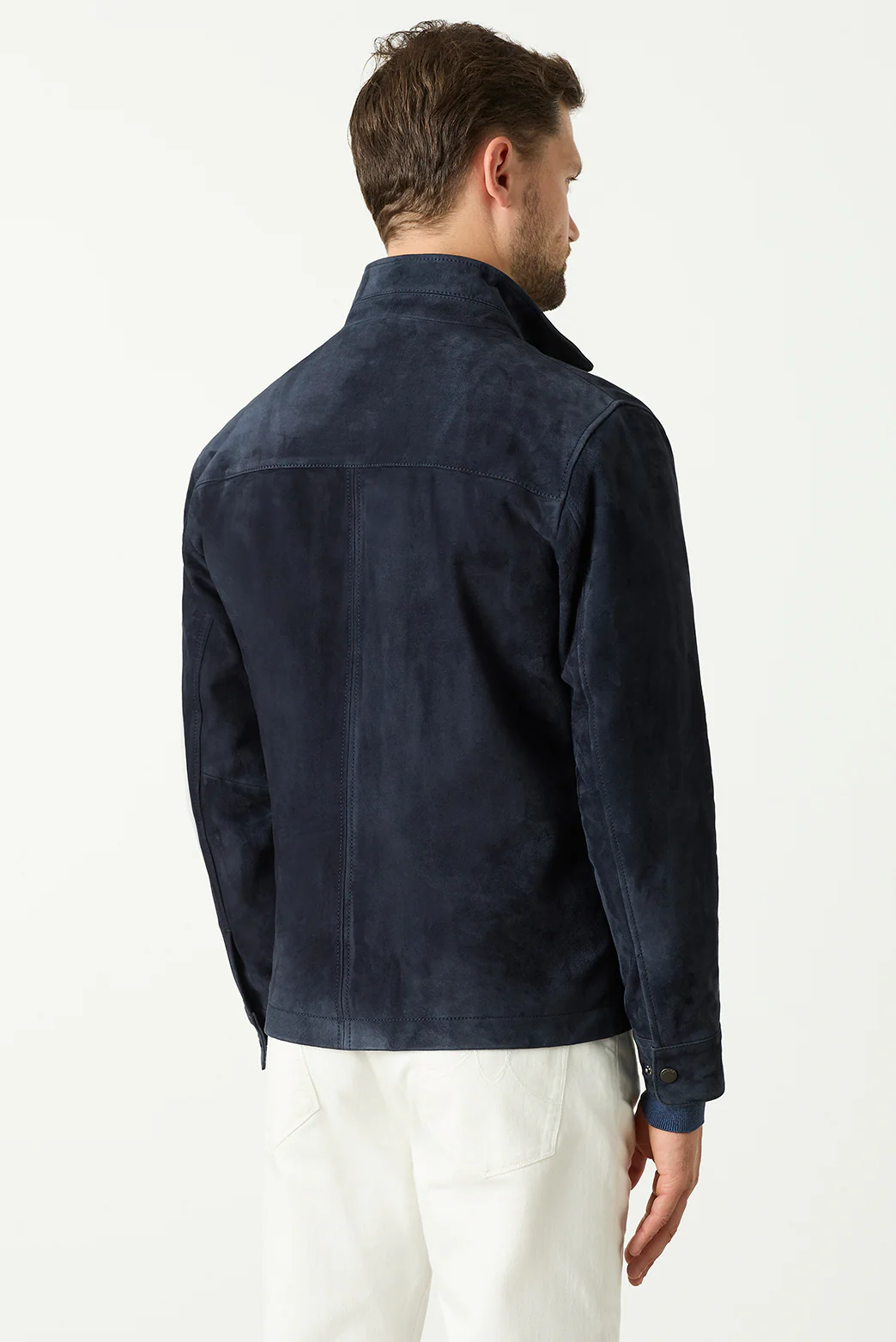 Springsteen Suede Harrington - Image 7