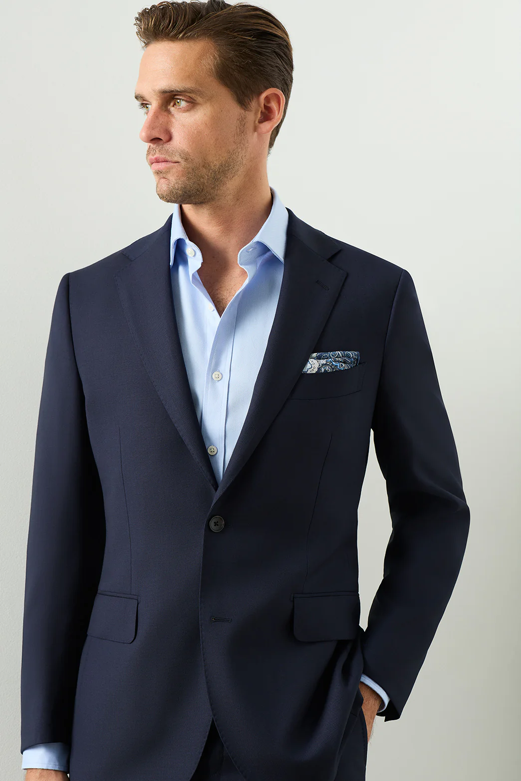 Stroud Navy Suit - Image 2