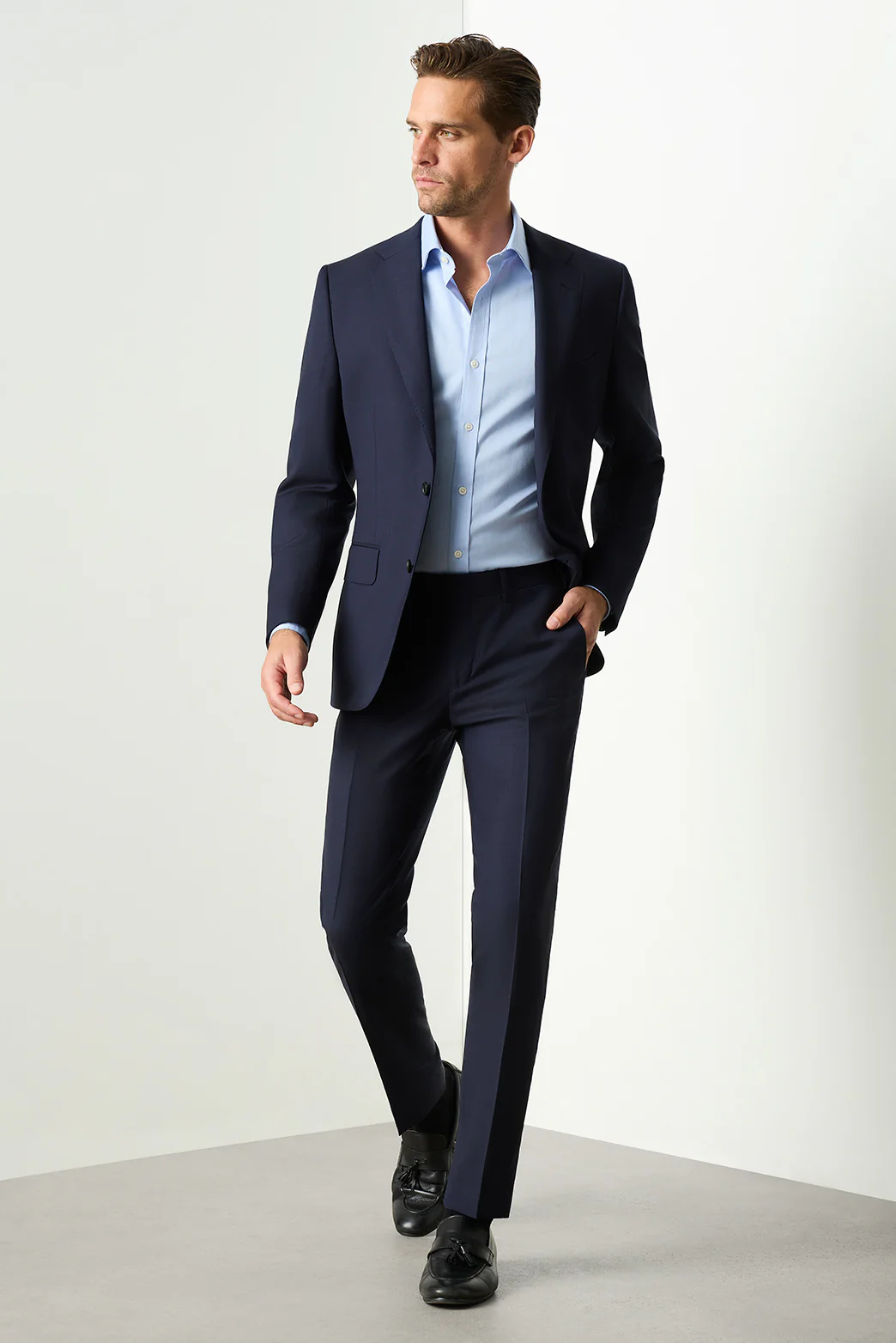 Stroud Navy Suit - Image 8