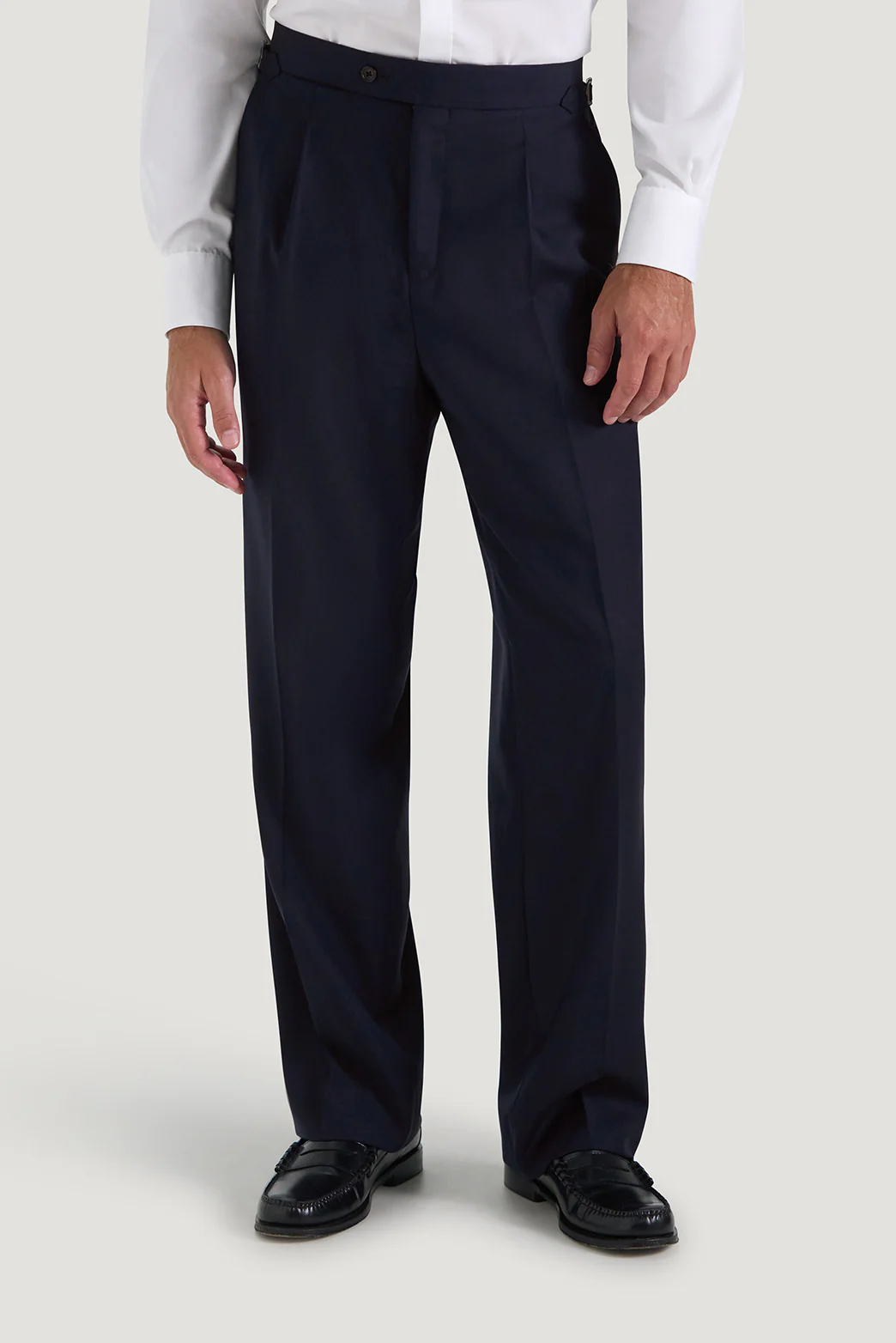 Stroud Single Pleat Relaxed Trouser - Image 3
