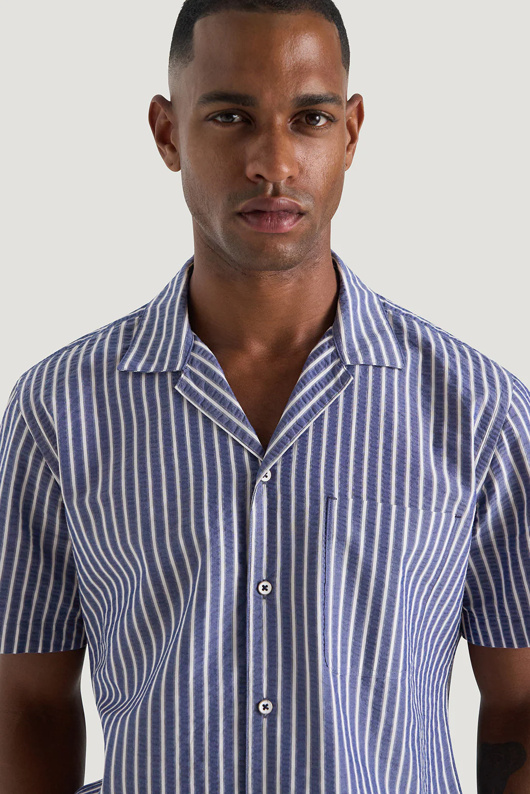 Taormina Stripe SS Shirt - Image 4