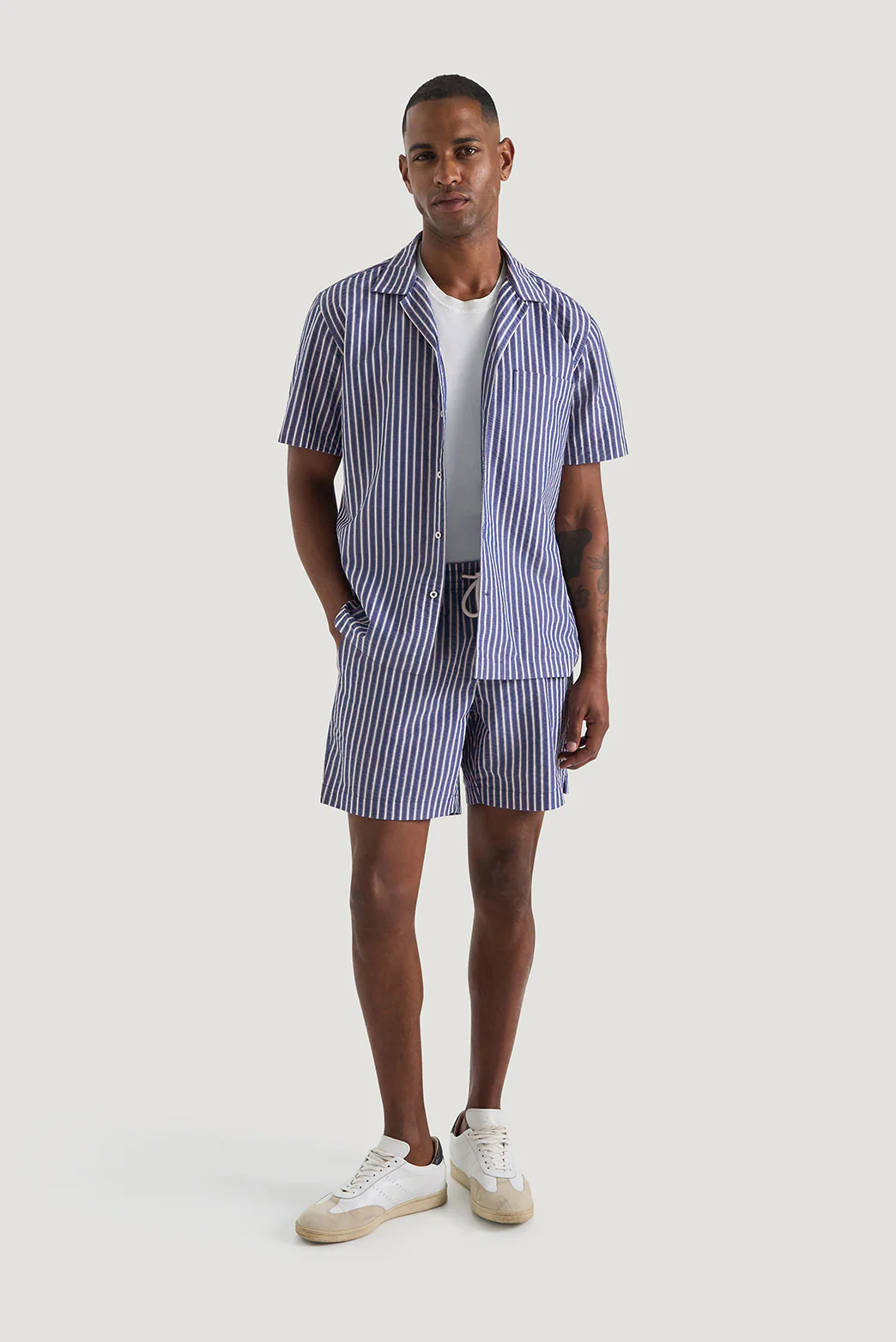 Taormina Stripe SS Shirt - Image 6