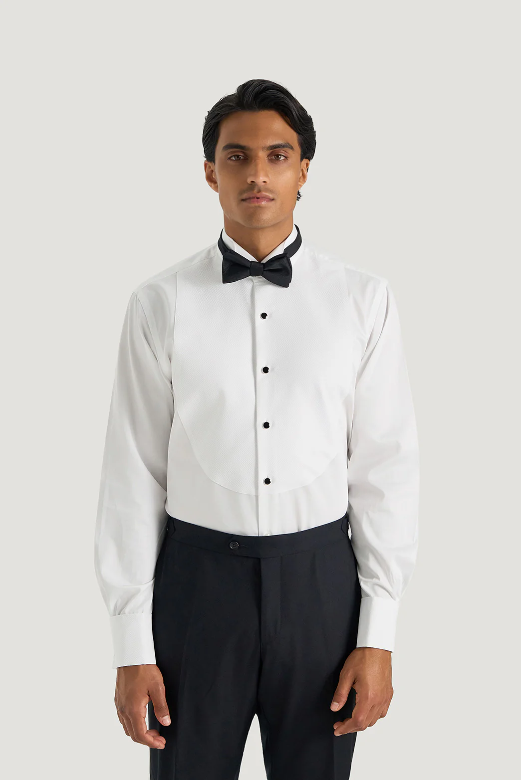 Termao White Tuxedo Shirt - Image 3