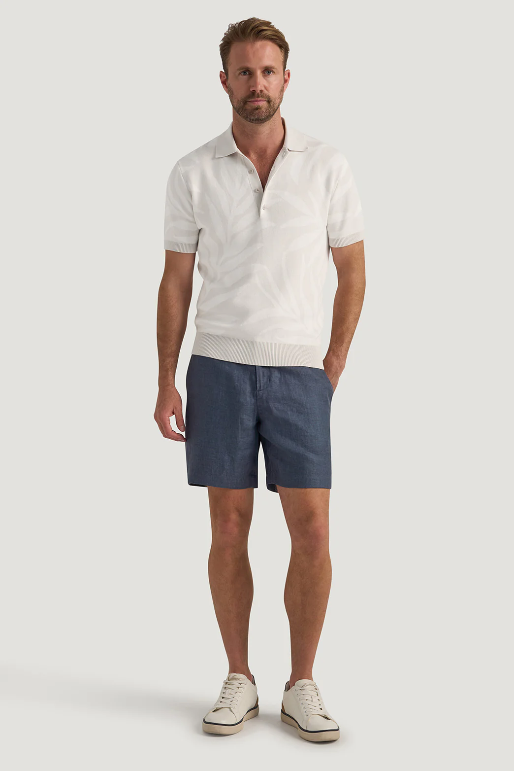Tomas Jacquard Polo - Image 6