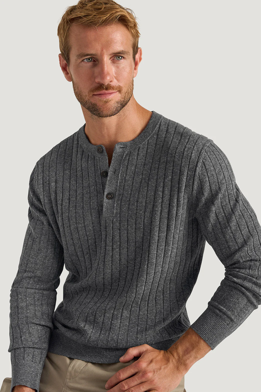 Tummel Knit Henley - Image 2