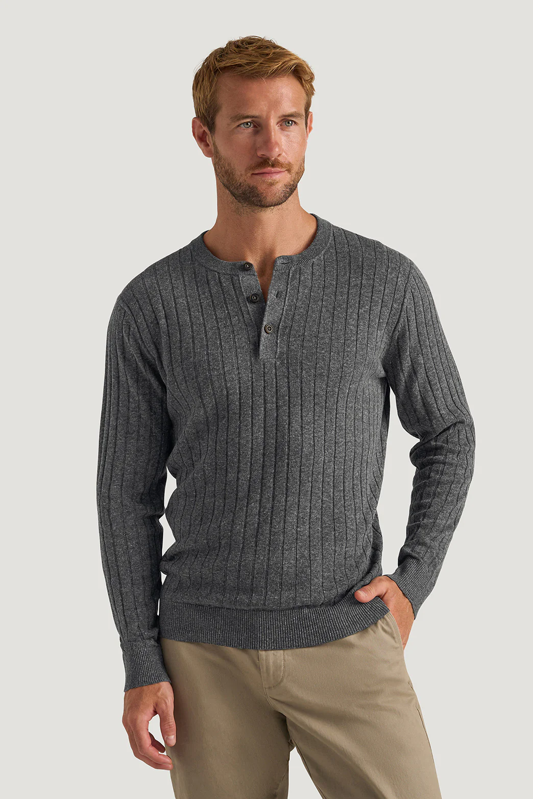 Tummel Knit Henley - Image 3