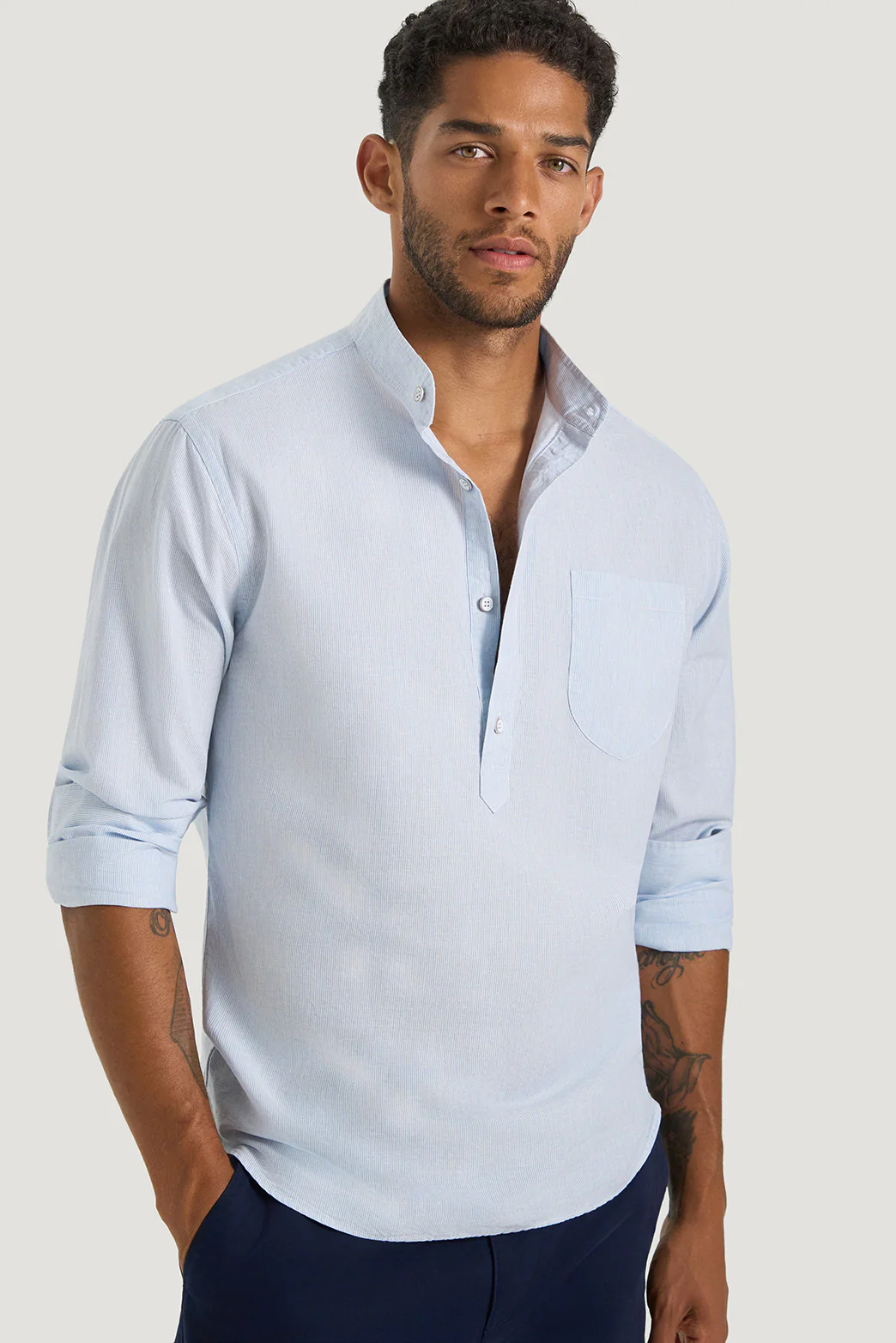 Valencia Micro Stripe Shirt - Image 2