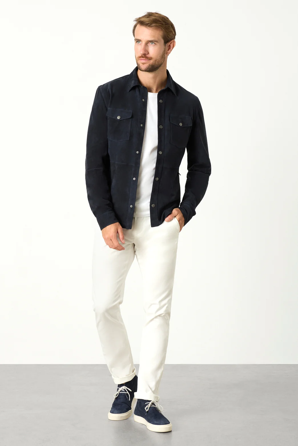Whitlam Suede Shirt Jacket - Image 5